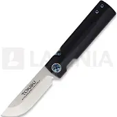 Tokisu Coltello pieghevole Linerlock Black G10