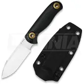Kizer Cutlery Coltello Drop Bear Fix 3 14C28N, Black G-10, Stonewash