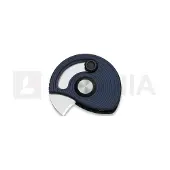 Kizer Cutlery Coltello pieghevole Snail Trail AEB-L, Blue Aluminum