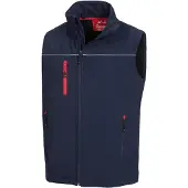 Nitras Gilet in softshell Motion Tex Light blu, taglia M