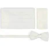 Suitable Set Fascia Papillon Off White Bianco Bianco sporco