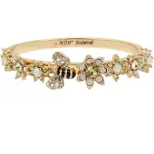 Betsey johnson Braccialetto 'Hummel & Blume' oro / nero