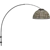 Steinhauer Applique Sparkled Light 4407ZW nero/bambù nero/naturale