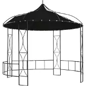 Syfax Gazebo 300x290 cm Antracite Rotondo