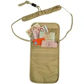 Tatonka Skin Folded Neck Pouch Borsello da collo beige