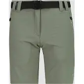 CMP Girl's Bermuda with Belt Pantaloncini Bambini (128, olivia)