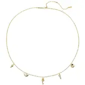 Hey Happiness Collana 'Ocean Charms' oro
