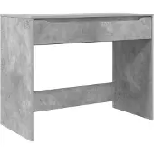Syfax Scrivania Grigio Cemento 100 x 50 x 78 cm Legno ingegnerizzato