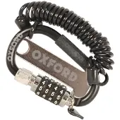 Oxford Lucchetto A Disco Con Allarme Carabiner