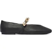 Steve madden Ballerina con cinturino 'Poppin' bronzo / nero