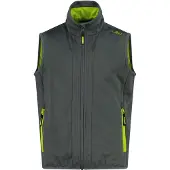 CMP Kid's Vest Gilet softshell Bambini (140, grigio)