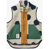 Liewood Kid's Noam Pile Vest Gilet in pile Bambini (122, beige)