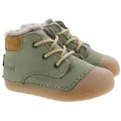 Koel Kid's Ava Leather Wool Scarpe invernali Bambini (24, olivia/beige)