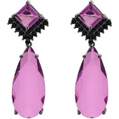 Avant Garde Orecchini 'Zarala' blu violetto