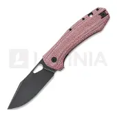 GiantMouse Coltello pieghevole ACE Grand M390 Red Canvas Micarta