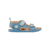 Affenzahn Kid's Sandals Leather Airy Sandali Bambini (26, blu)