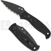 Spyderco Coltello pieghevole Autonomy 2, nero, spyderedge