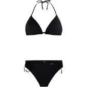 Protest Women's PRTExit Triangle Bikini Bikini Donna (42, nero)