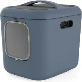 Rotho Cassetta per gatti Biala XL blu