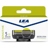 Lea Recambio Maquinilla Afeitado Sensitive-4 5un