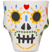 Kikkerland Tazza Sugar Skull Shot-2 X 2.25 Inches