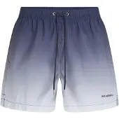 Karl Lagerfeld Pantaloncini da bagno zappiro / blu scuro / offwhite