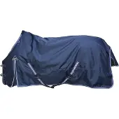 QHP Regendecke Turnout Luxus 200gr- navy, 165