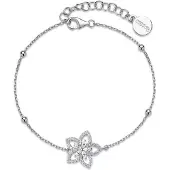 Rosato Silver Bracciale Flower con cubic zirconia Gaia RZGA88