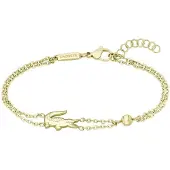 Lacoste Double gold-plated Crocodile Bracciale 2040581