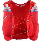 Salomon - Zaino da trail/running - Adv Skin 5 Set Flame Scarlet/Haute Red - Taglia XL - rosso