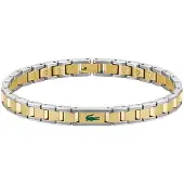 Lacoste Men's steel Bracciale Metropole Edge 2040586