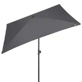 Aktive Ombrellone Rettangolare Inclinabile Per Balcone Uv30 62350 200x125 Cm