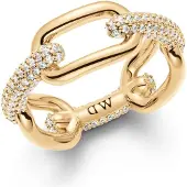 Daniel Wellington Anello Cristallo Dorato 50 mm — Anello