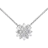 Silvego Silver Collana ALIVIA con Swarovski MWN10855A