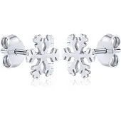 Silvego Orecchini Argento Fiocchi Neve Ztje52502 — Orecchini