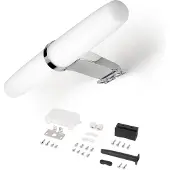 Emuca Faretto A Led Per Specchio Da Bagno Gemini Ac 230v 50hz