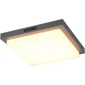TRIO Lighting Applique da esterni LED Bermejo, angolare, sensore, CCT, antracite