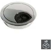 Emuca Cover Circolare Circum Circum 60 Mm 80 Mm