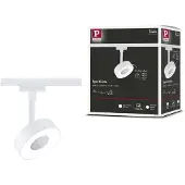 Paulmann URail LED faretto Circle, 3stepdim, 4.000K, bianco segnaletico