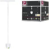 Paulmann URail Smart LED a sospensione Tyros, bianco segnale, ZigBee