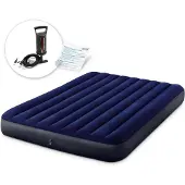 Intex Materasso gonfiabile 203x152x25 cm con pompa 64759