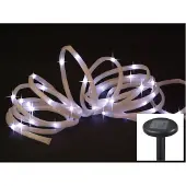 BURI Tubo luminoso solare 7m con 50 LED