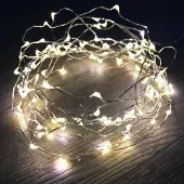 Mojawo 100 LED luci fiabesche Luci di Natale a batteria