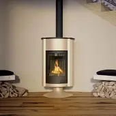 Masterflamme Termocamino HS FLAMINGO Grande II - crema
