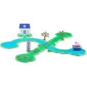 Pipsa Possu Veicolo Del Set Fiume Di Peppa Whizz Around