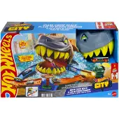 Hot Wheels Bocca Di Squalo Spiaggia Auto Tracce