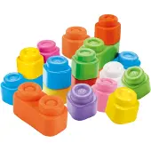 Clementoni Borsa Con 20 Blocchi Morbidi Clemmy Blocks