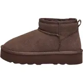 ONLY Ankle boots 'ONLFELICIA' terra d'ombra