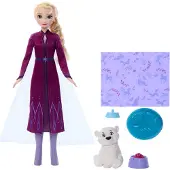 Disney Frozen Bambola Elsa Con Orso Disney