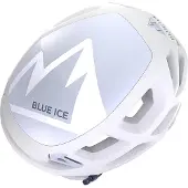 Blue Ice Blast Helmet Casco da arrampicata (M/L, bianco)